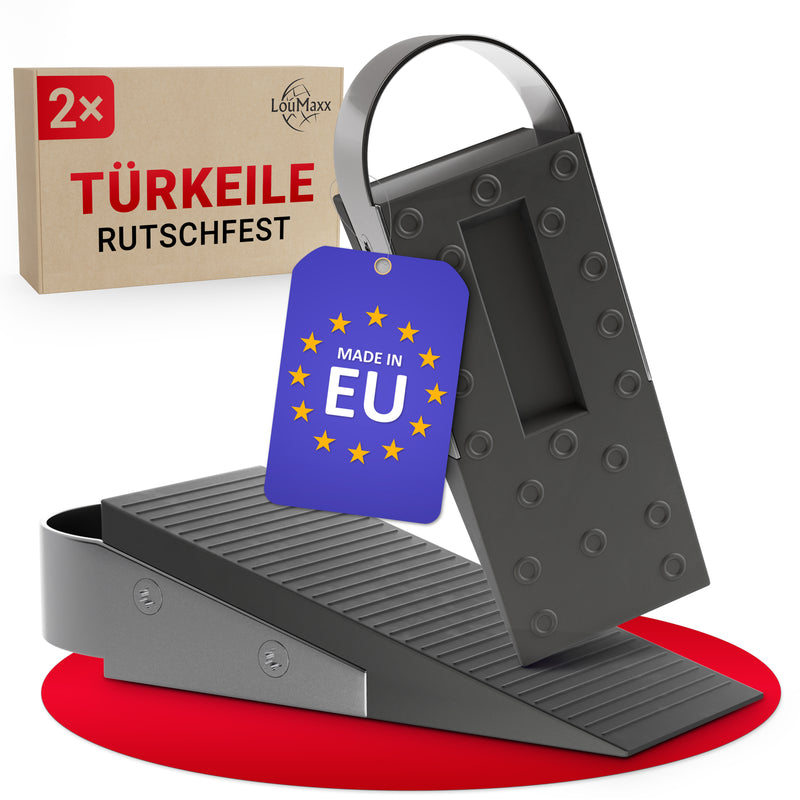 LouMaxx Türkeil mit Griff in Edelstahl-Optik 2er Set