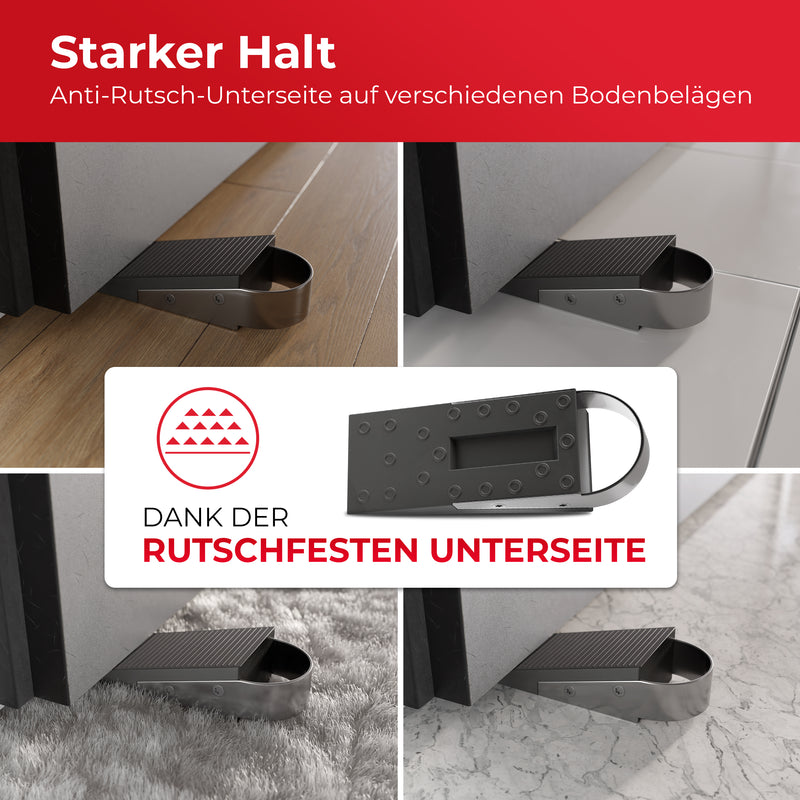 LouMaxx Türkeil mit Griff in Edelstahl-Optik 2er Set