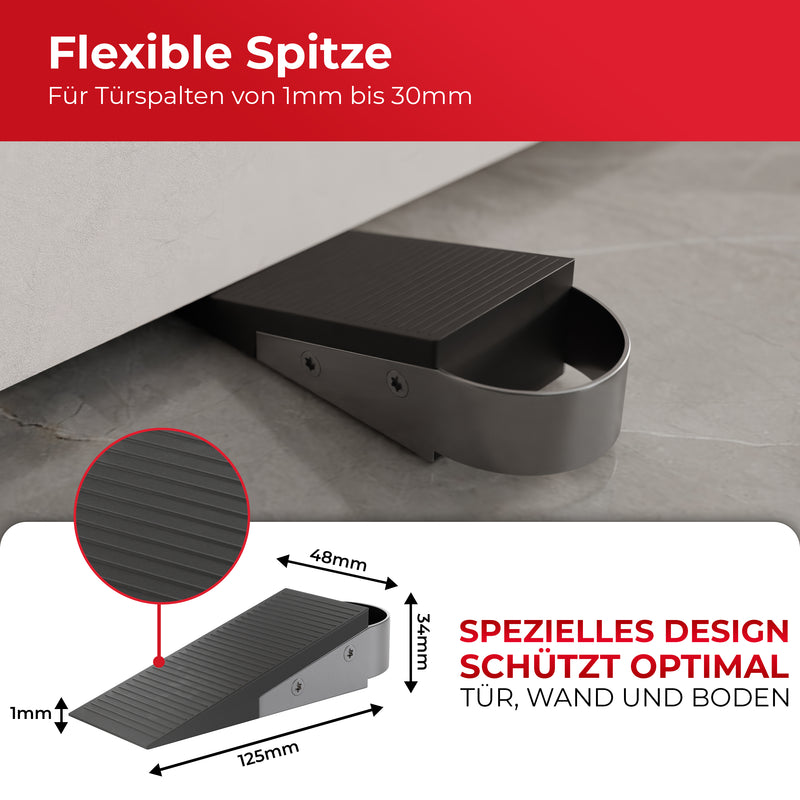 LouMaxx Türkeil mit Griff in Edelstahl-Optik 2er Set