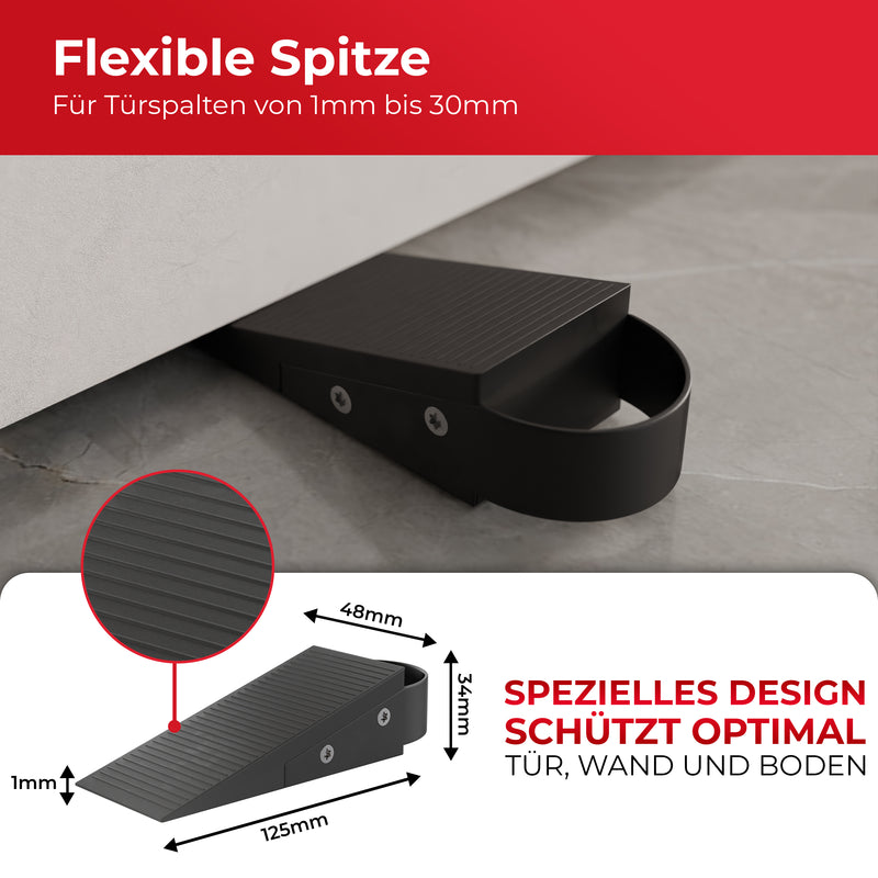 LouMaxx Türkeil mit Griff in Schwarz 2er Set