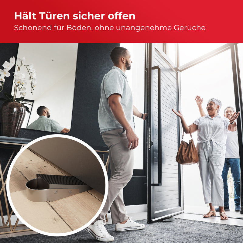 LouMaxx Türkeil mit Griff in Edelstahl-Optik 2er Set