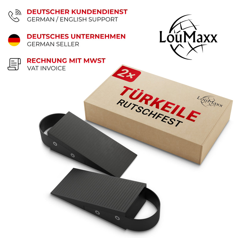 LouMaxx Türkeil mit Griff in Schwarz 2er Set