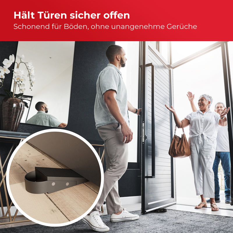 LouMaxx Türkeil mit Griff in Schwarz 2er Set