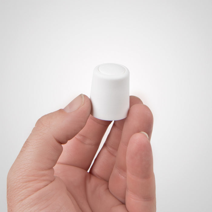 LouMaxx Türstopper Boden Schrauben aus Kunststoff - 3er Set in weiß - Türstopper Boden - Türstopper Kunststoff - Türstopper Bodenmontage