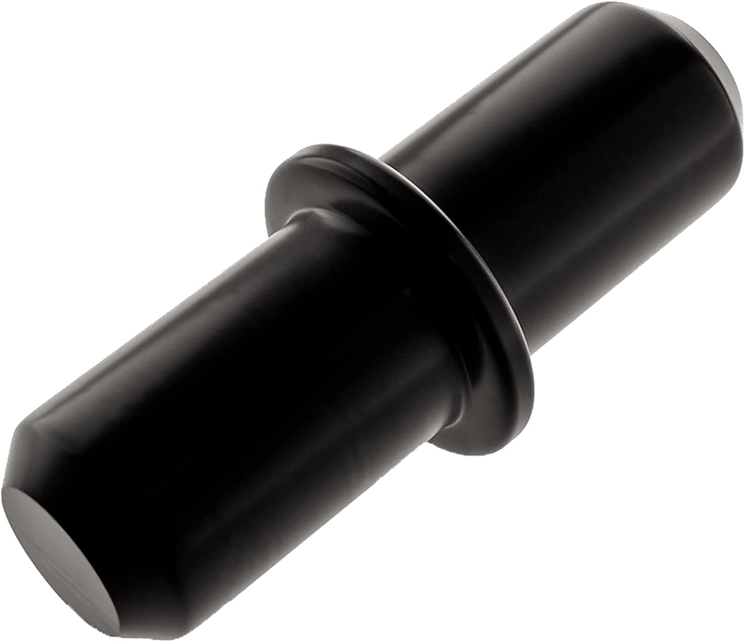 LouMaxx Bodenträger 5mm 40 Stück in Schwarz – Einlegeboden Halter - Regalstifte 5mm - Bodenträger für Einlegeböden - Regalbodenträger aus massivem Stahl