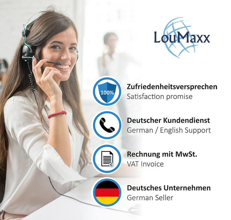 LouMaxx Hakenleiste – Kleiderhaken Wand 2er Set in Schwarz – Gaderobenhakenleiste – optimaler Helfer für Küche, Bad und Garage