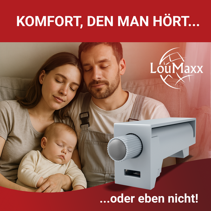 LouMaxx Softclose Türdämpfer 2er Set Schranktür Dämpfer in Grau – Softclose Türdämpfer Schrank zum einfachen Softclose nachrüsten von Schranktüren – für sanftes Schranktürschließen