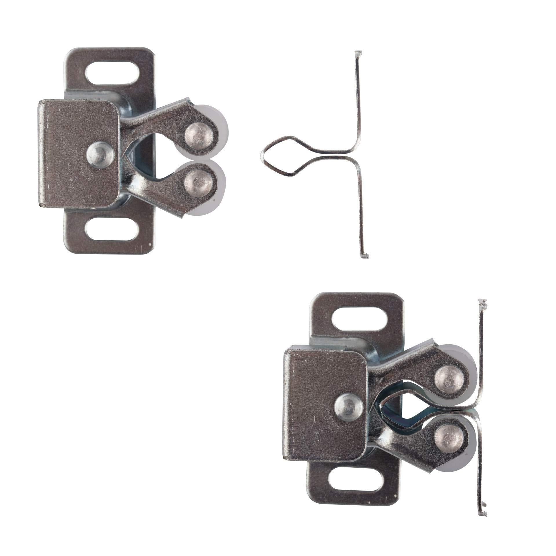 LouMaxx Möbelschnapper 5er Set – Schnappschloss - Tür Verschluss - Möbelschnäpper - Rollenschnäpper - Stabiler Türverschluss oder Möbelverschluss