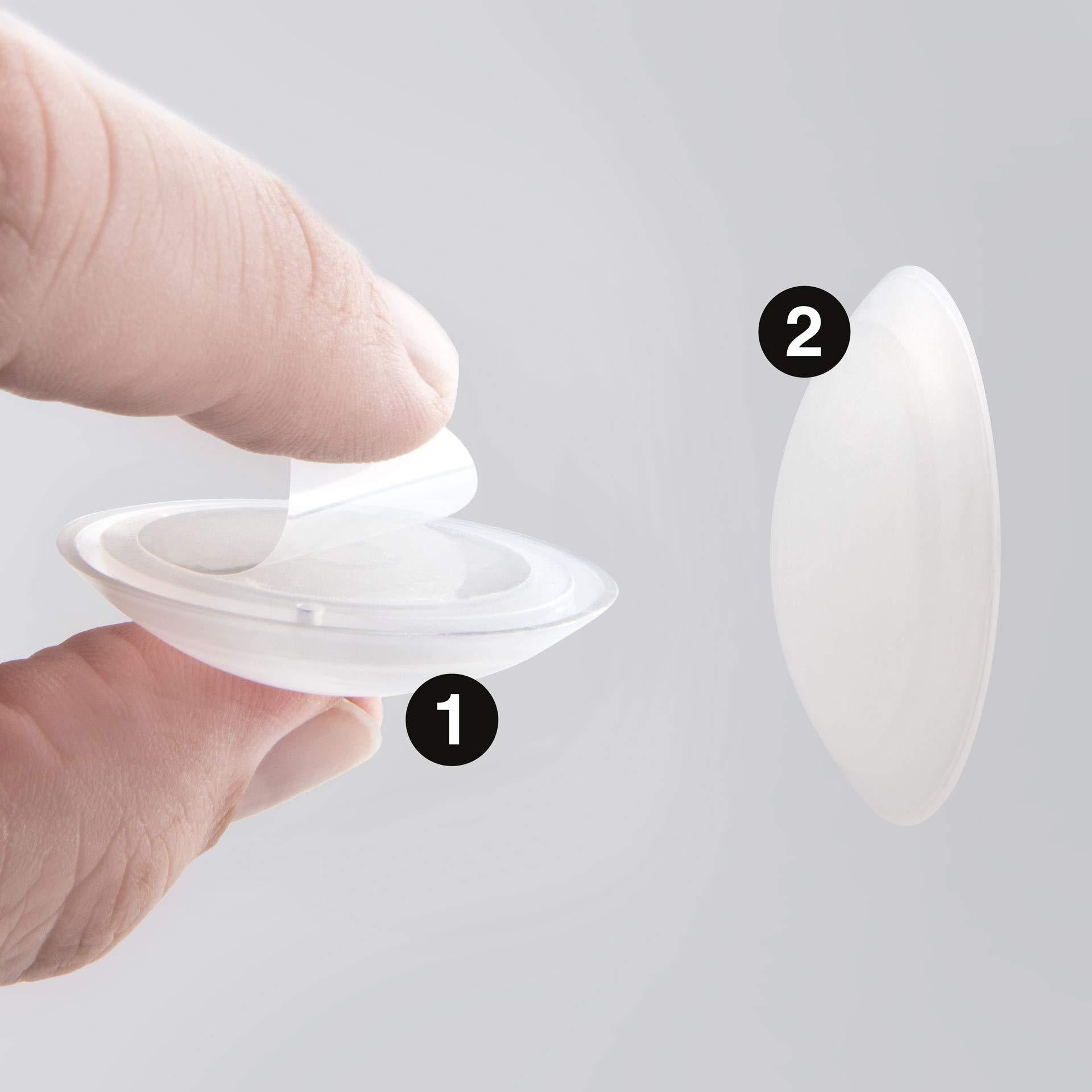 Türstopper Wandmontage - Selbstklebend Oder Schrauben, Aluminium Mit Silikonkopf